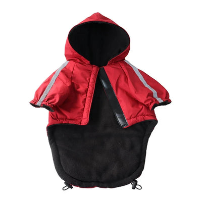 Warm Fleece Jacket for Dogs (Reflective)"