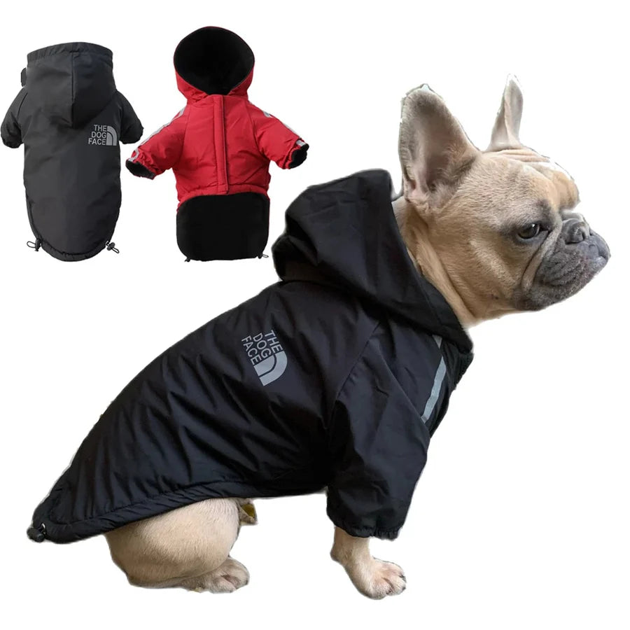 Warm Fleece Jacket for Dogs (Reflective)"