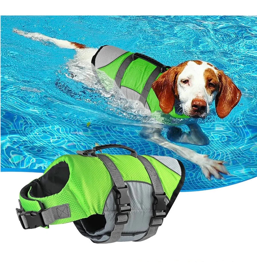 WagLife™ - Reflective Floating Dog Life Jacket (Adjustable)