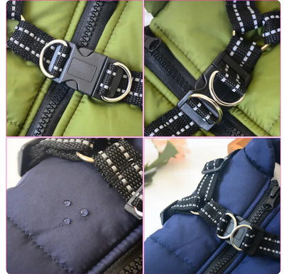 Dog Jacket With Harness (Comfy)