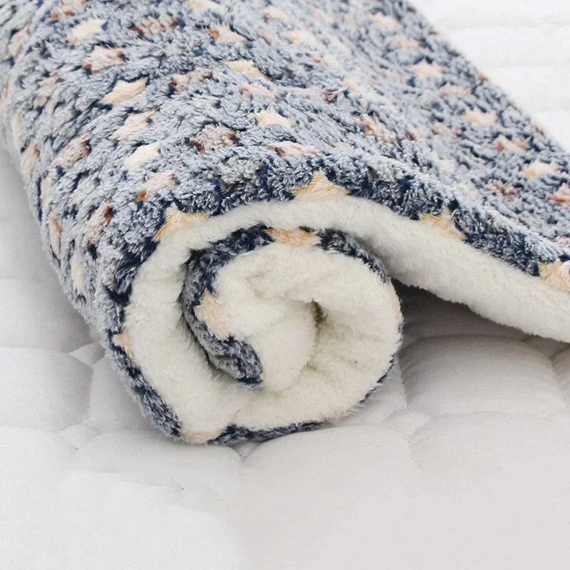 Cozy Cloud Blanket Blue with Stars